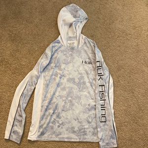 Huk long sleeve fishing hoodie